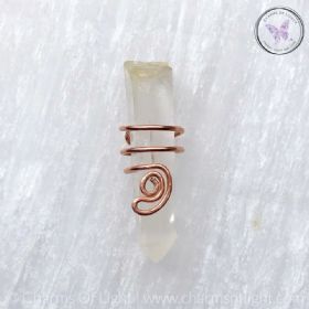 Copper Ear Cuff With Swirl